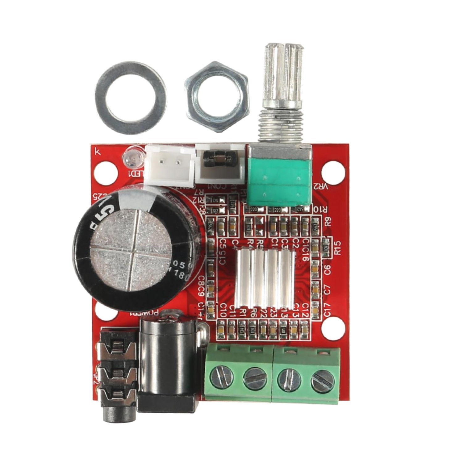 Mini Stereo AMP Digital Audio Amplifier 10W+10W Class-D 12V DC