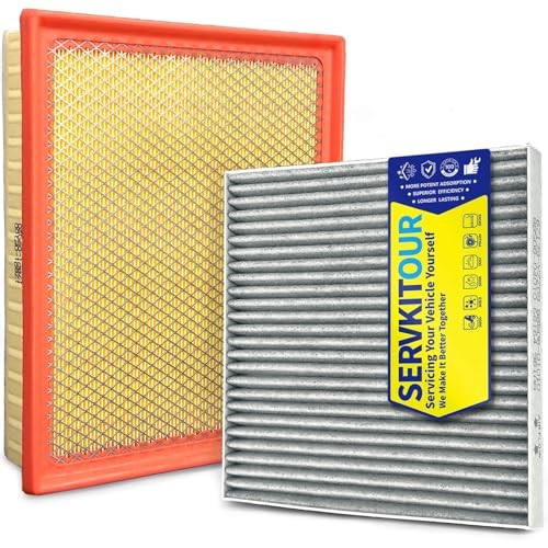 Cabin and Engine Air Filter Set for Tacoma 3.5L (2016 17801-0P100 87139-YZZ09