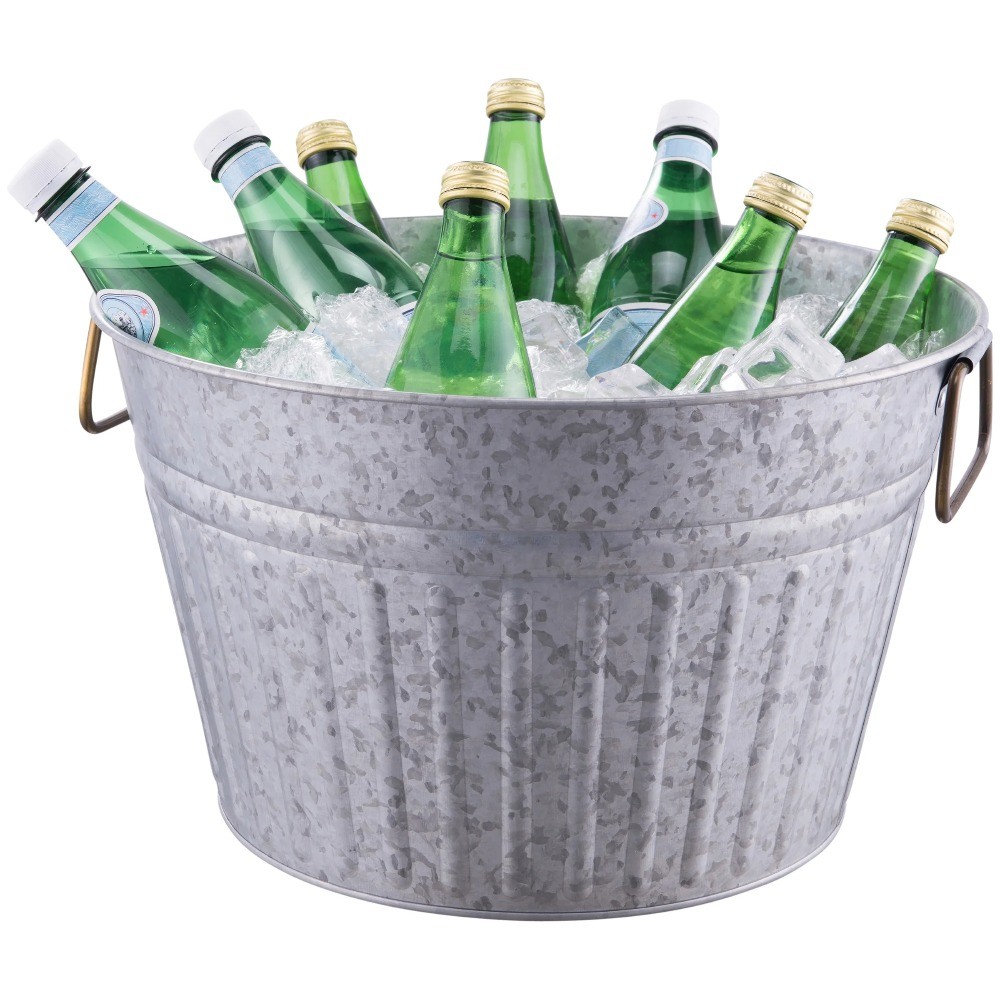 Better Homes & Gardens - Round Galvanized Bathtub