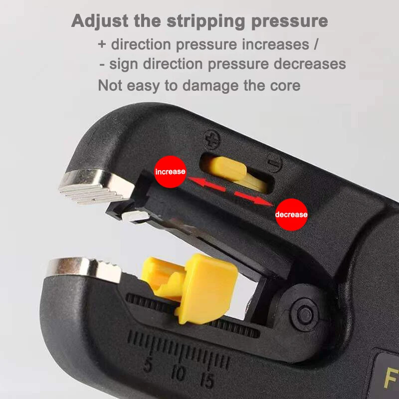 Wire Stripping Pliers Self-Adjusting Automatic Wire Stripper Pulling Pliers