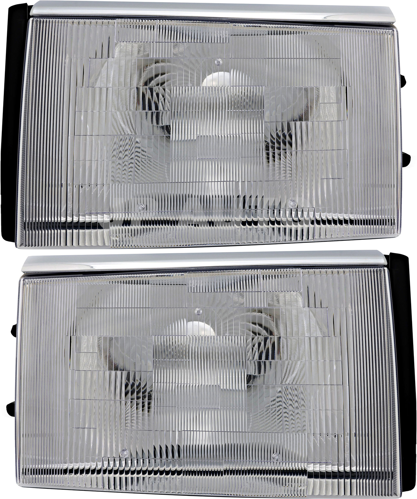 For 1986-1989 Volvo 244 245 240 Headlight Halogen Set Driver and Passenger Side