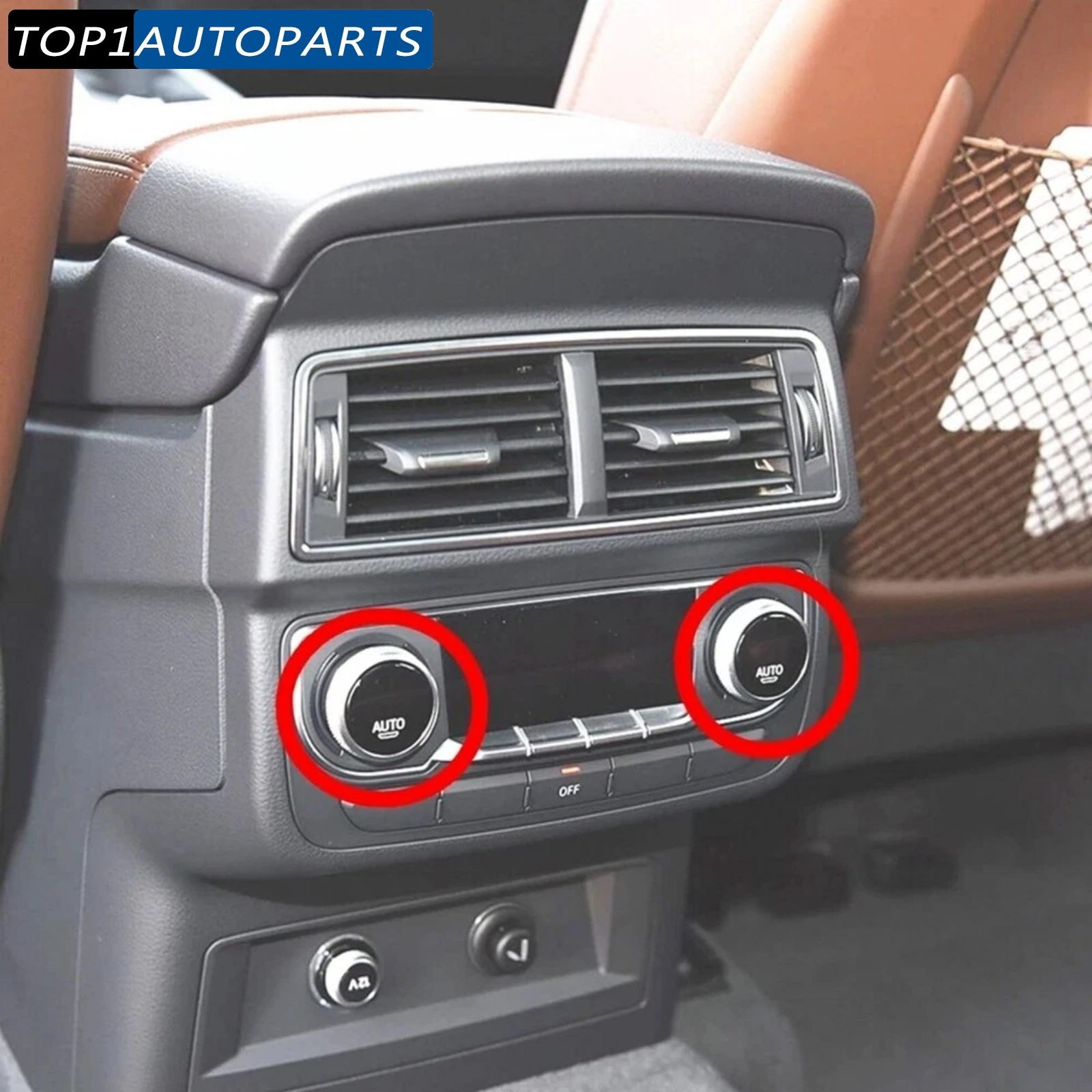 Rear Air Conditioning Control Panel Climate Switch Button for Audi Q7 Premium