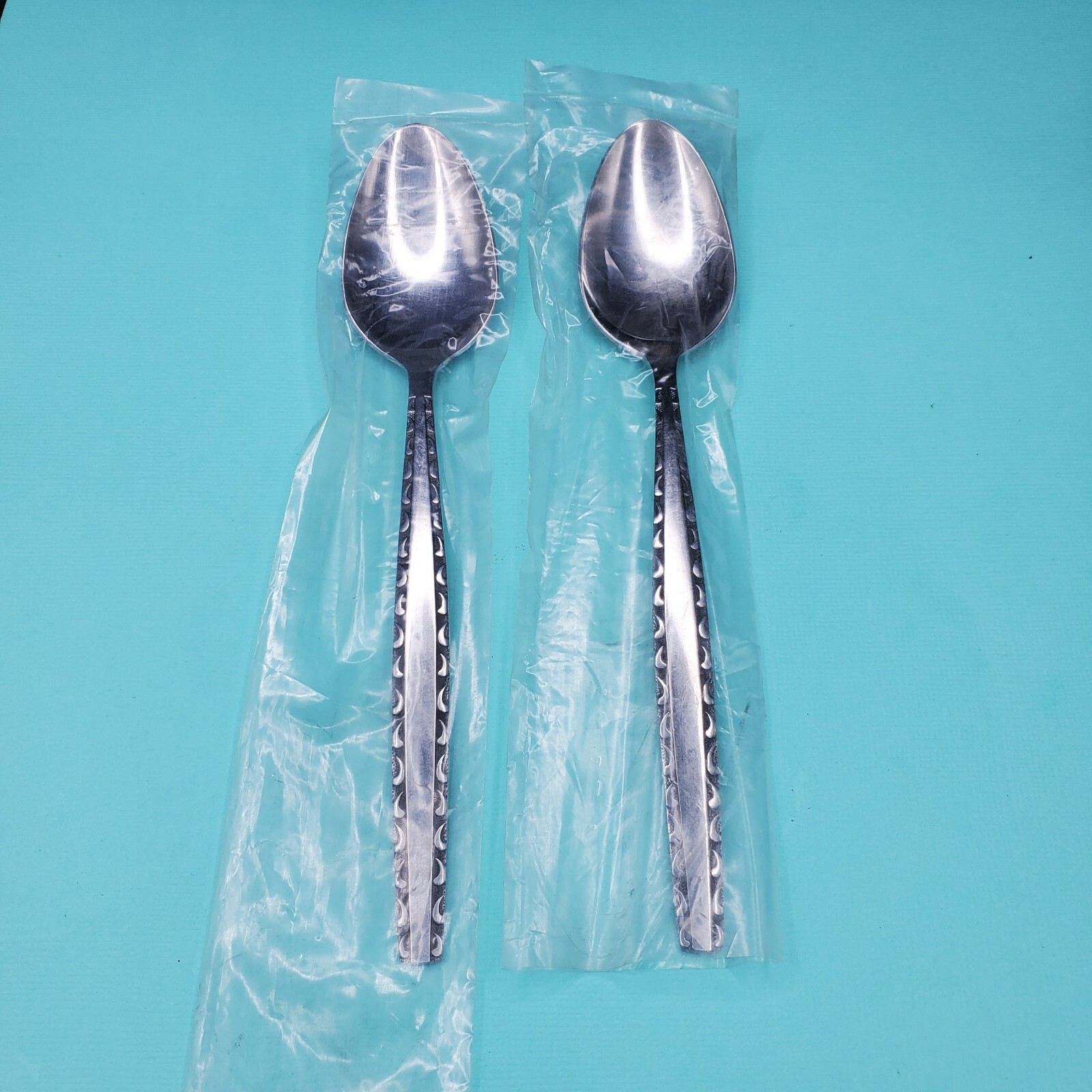 INS174 International Luxury Stainless Oval Soup Spoons  Set of 2