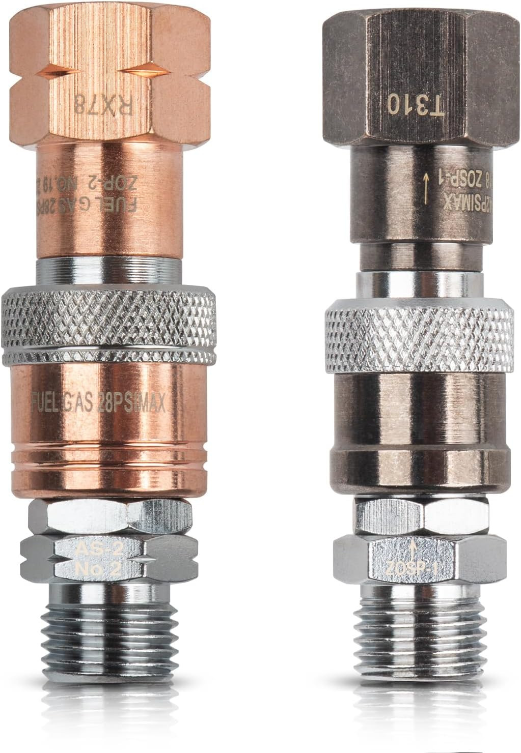 Cutting Torch Quick Connect Fittings | Oxy Acetylene Quick Connect Fittings | Ox