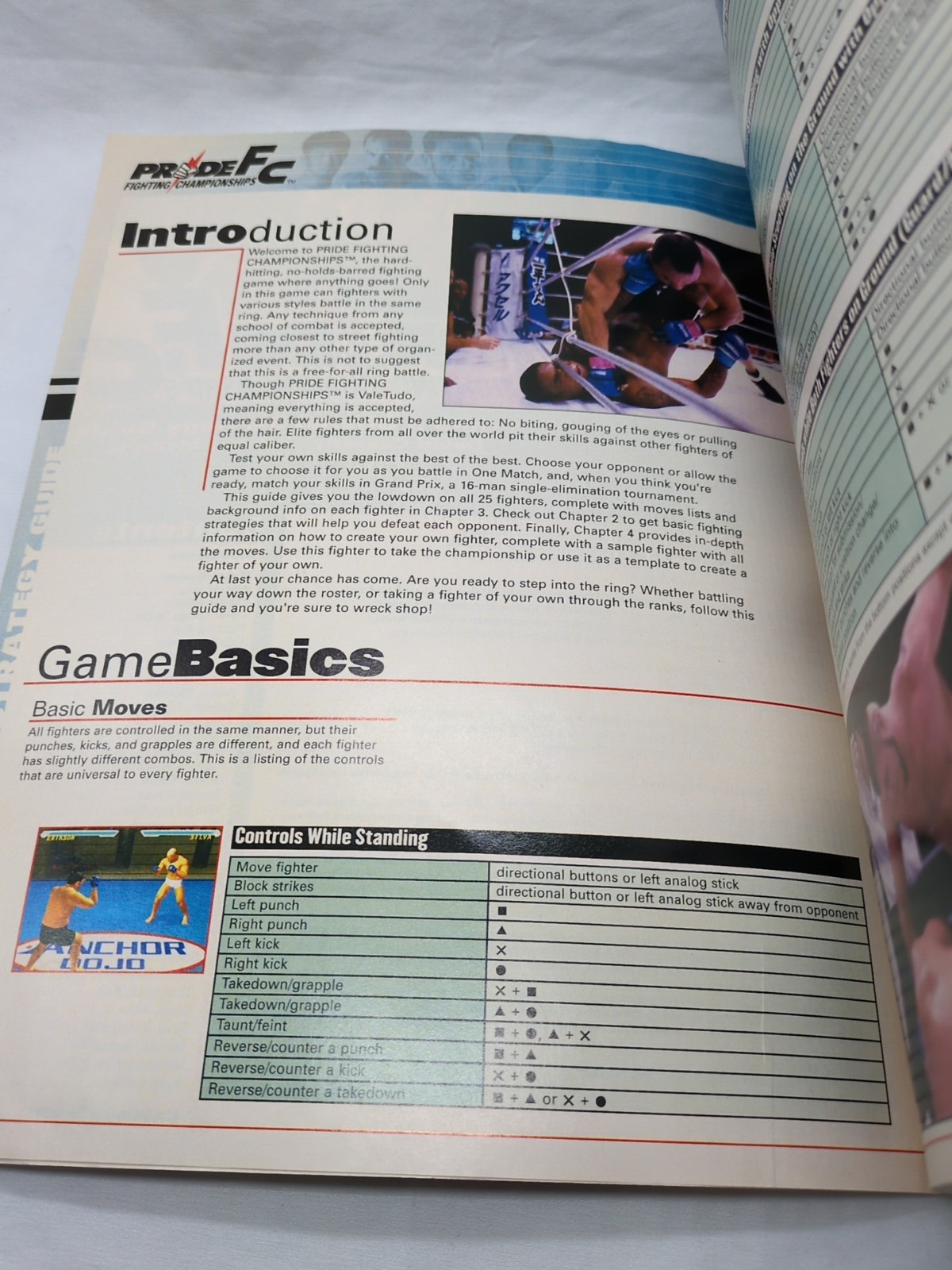 Pride Fighting Championships Primas Strategy Guide Book