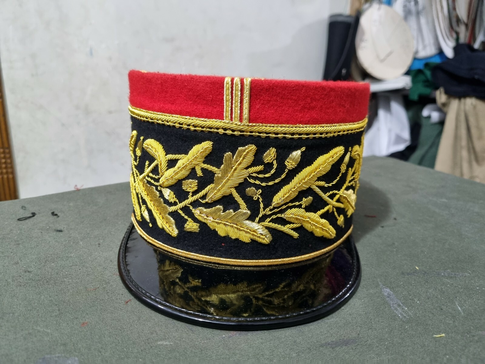 WW1Inspector general of the army Postal service Kepi