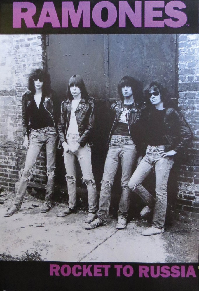 The Ramones Rocket to Russia Wall Poster 24 x 36 inches Poster NEW 000244294