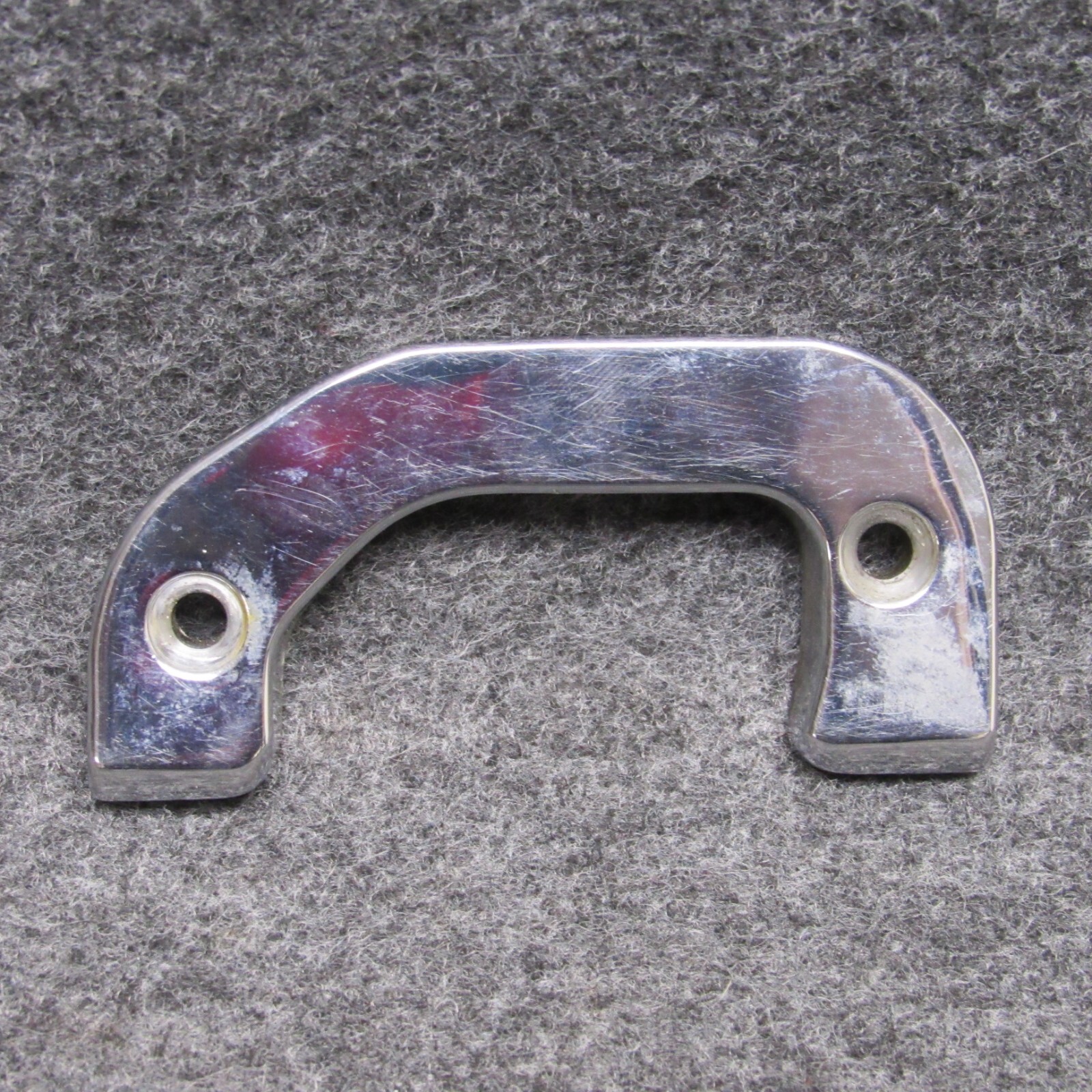 1977-1980 Mercedes 280SE LH Door Catch Latch Lock Trim Bezel Chrome OEM L278