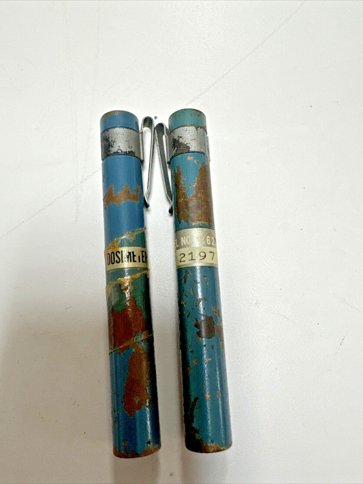 Lot 2 Dosimeter Corp Model 862 Pocket Dosimeter (PAIR)