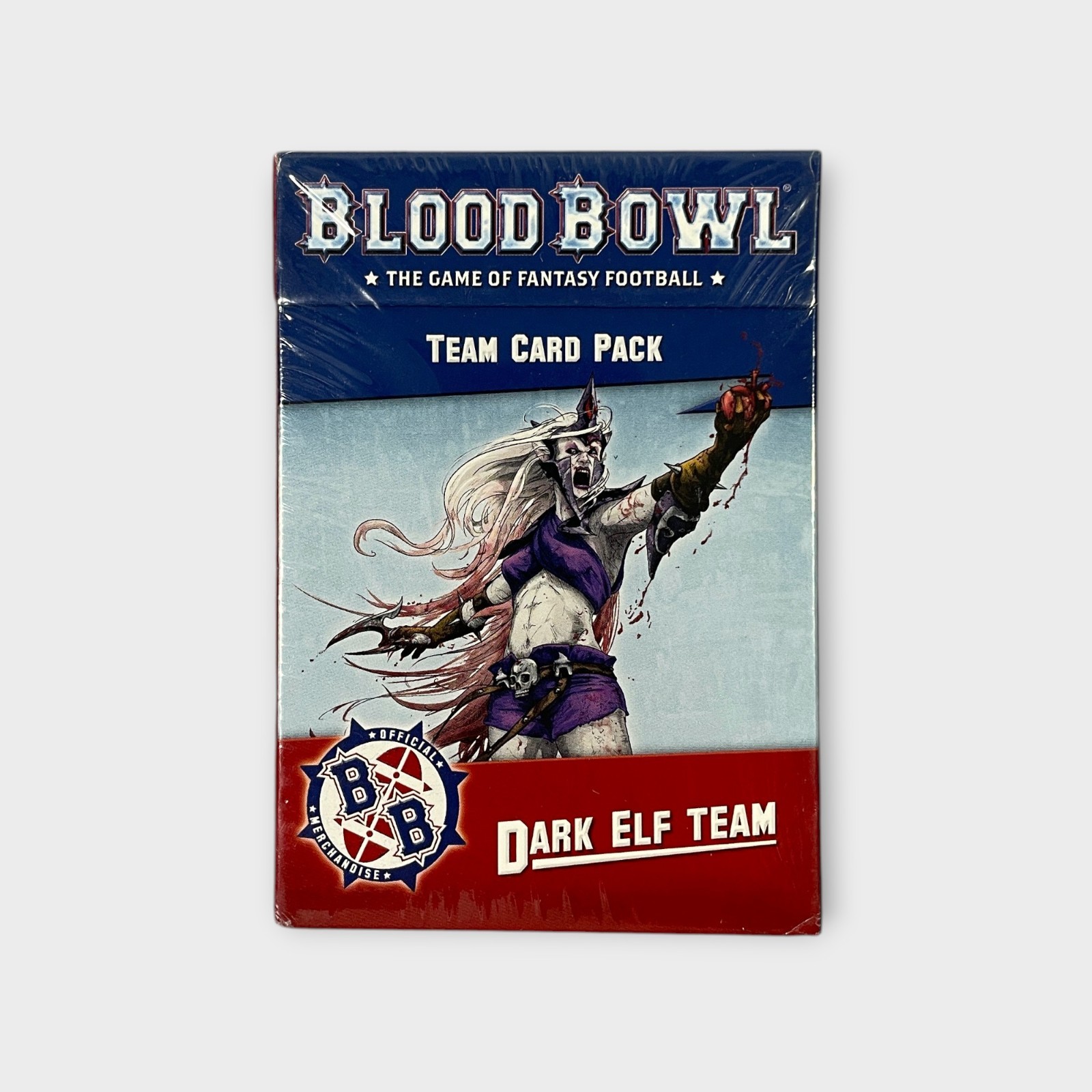 Blood Bowl Dark Elf Team Card Pack - New Sealed Games Workshop Cards
