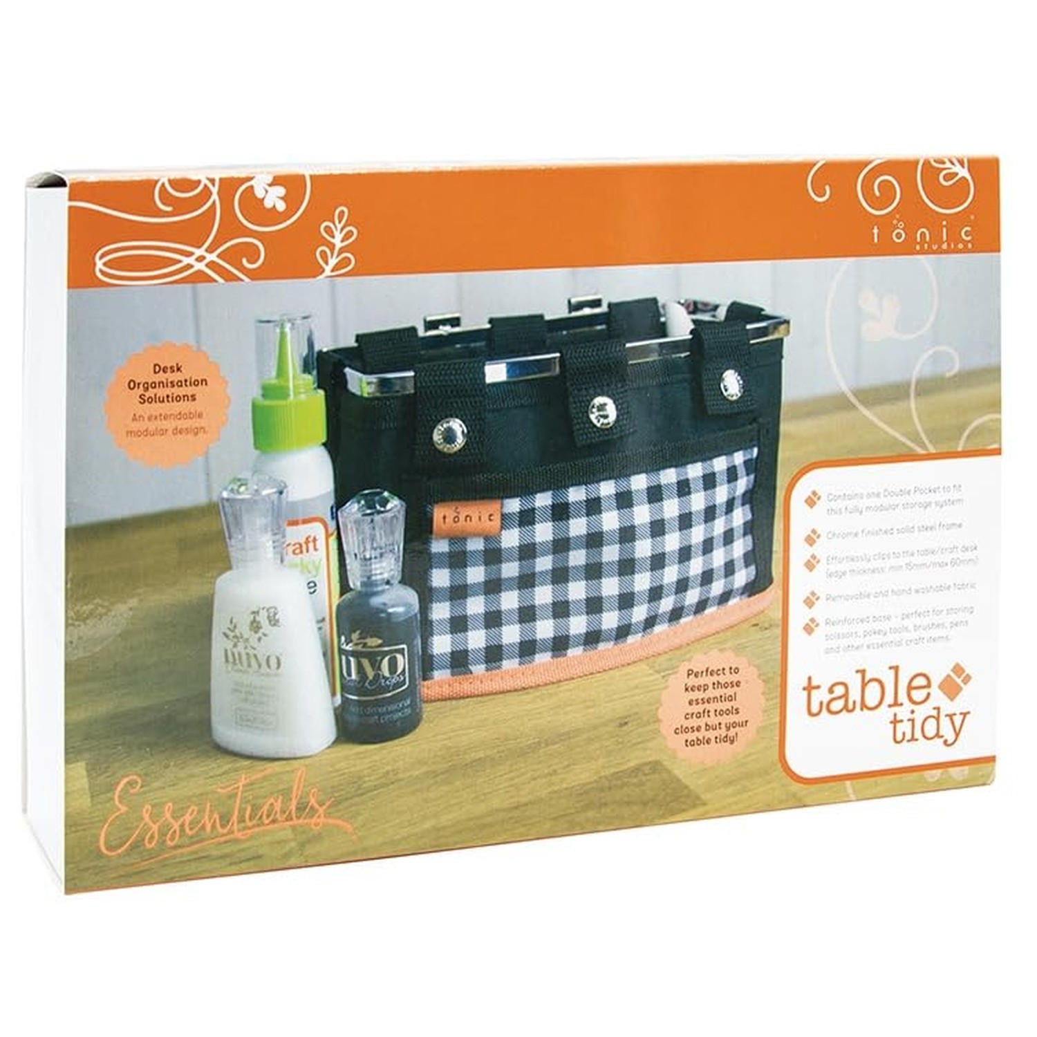 Tonic Studios Table Tidy Double Pocket