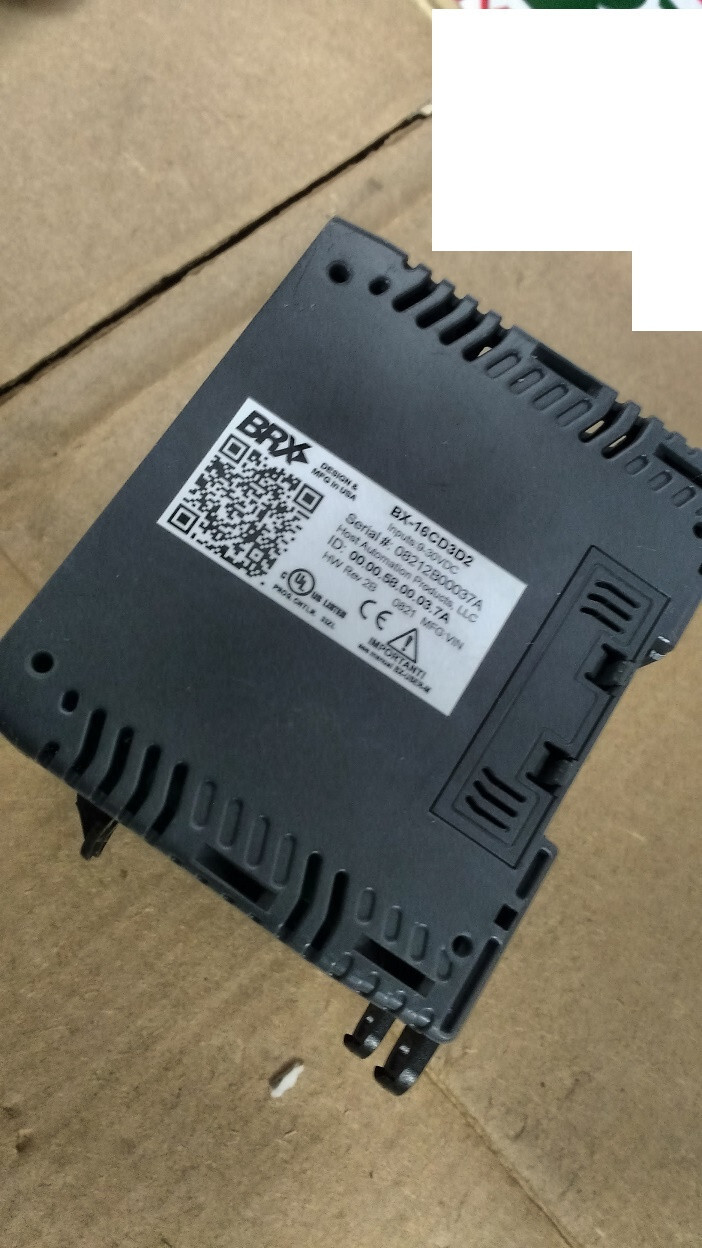 BRX AUTOMATION DIRECT BX-DM1E-10ER3-D 24 VDC ETHERNET 6 POINT AC-DC INPUTS
