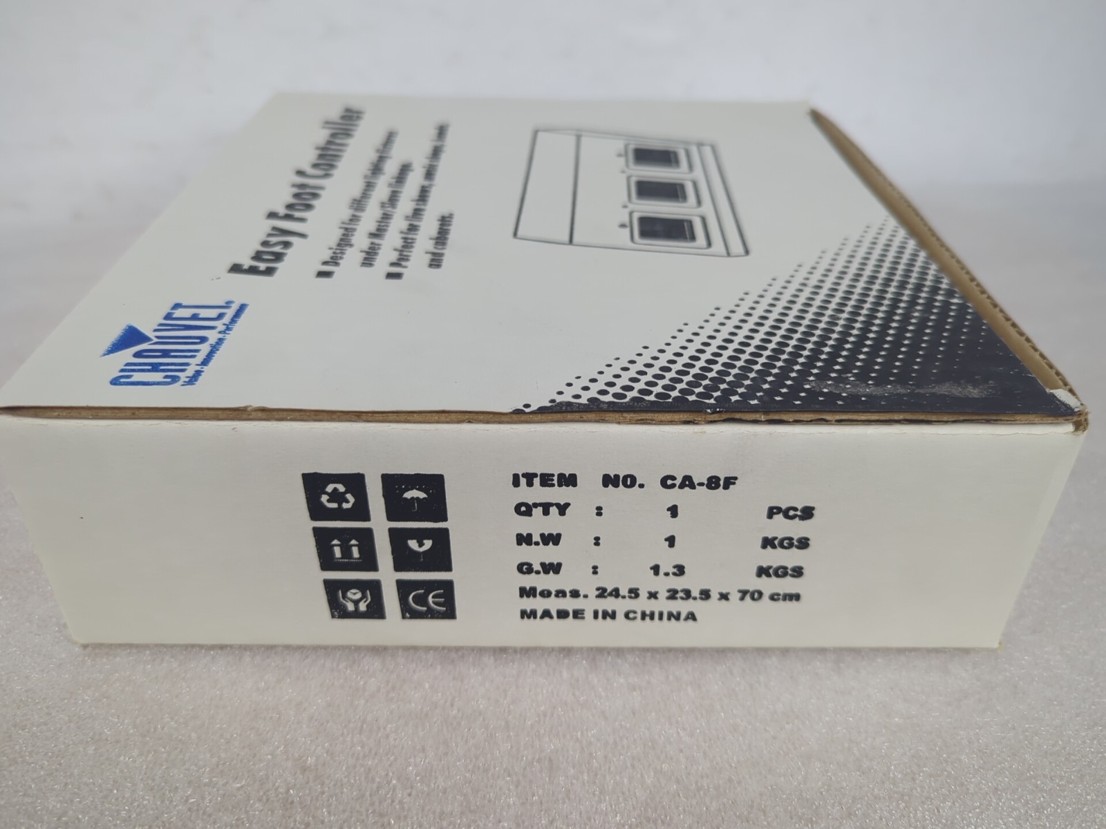 Chauvet CA-8F Easy Foot Controller For Preprogrammed Light Shows