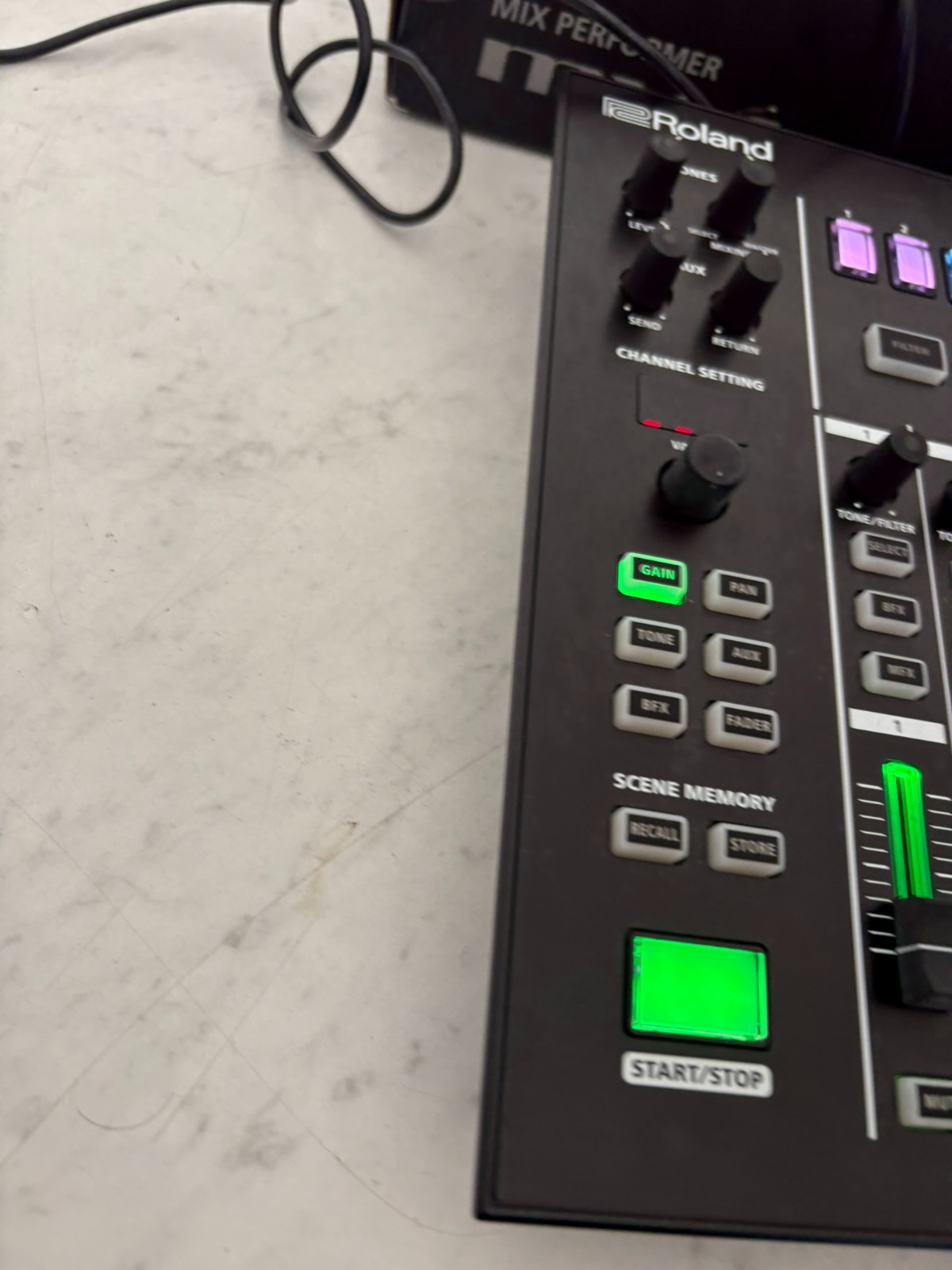 Roland MX1 DJ Mixer Table