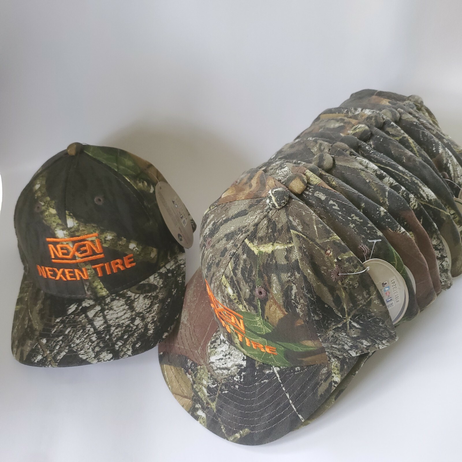 ONE (1) Mossy Oak Camo Snapback Trucker Hat Nexen Tire NWT New - One Hat Only