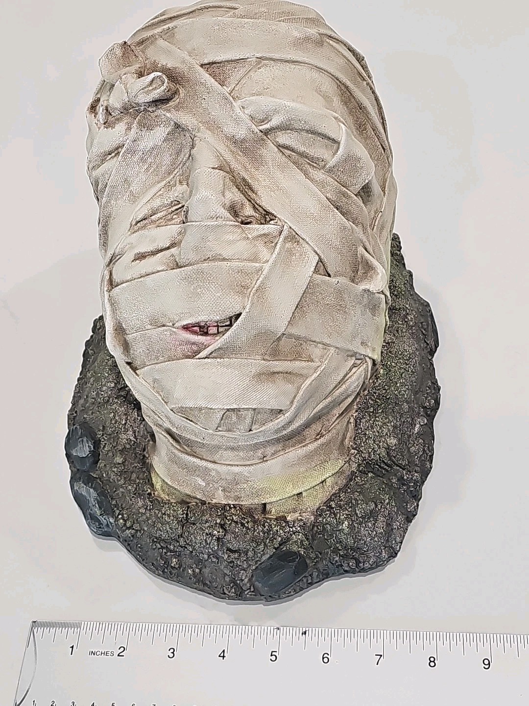 Mummy Head Prop Decor Decroative Halloween ⭐️⭐️FREE SHIPPING ⭐️⭐️