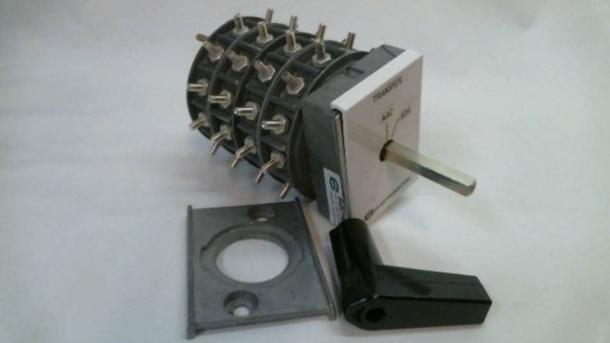 Electroswitch 505A659G01 Hole Dia Pins Maintained Transfer Switch