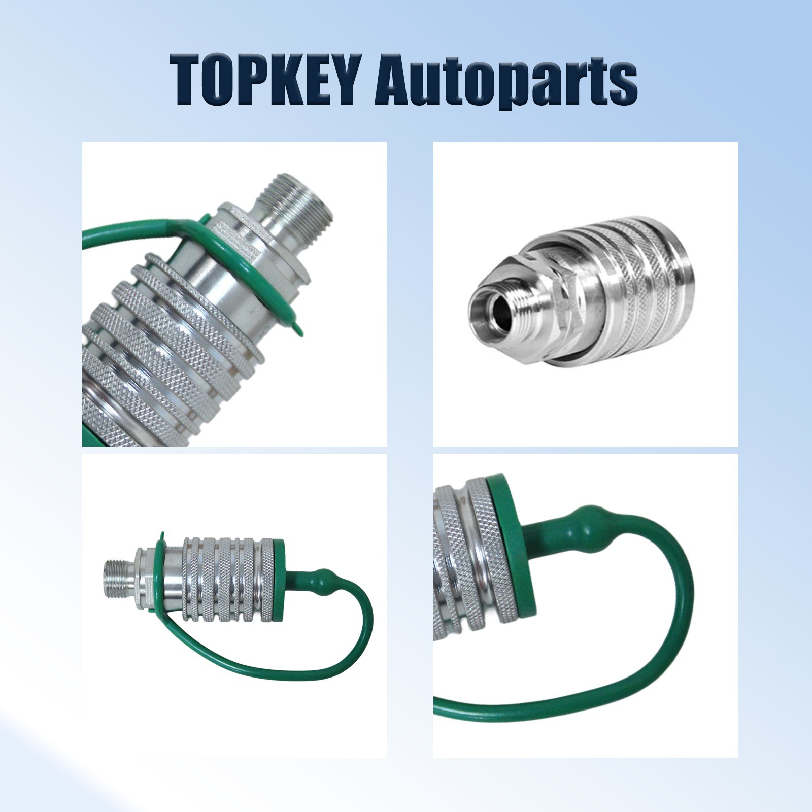 TOPKEY AL172304 Hydraulic Quick Coupler Socket Spool Type Replacement