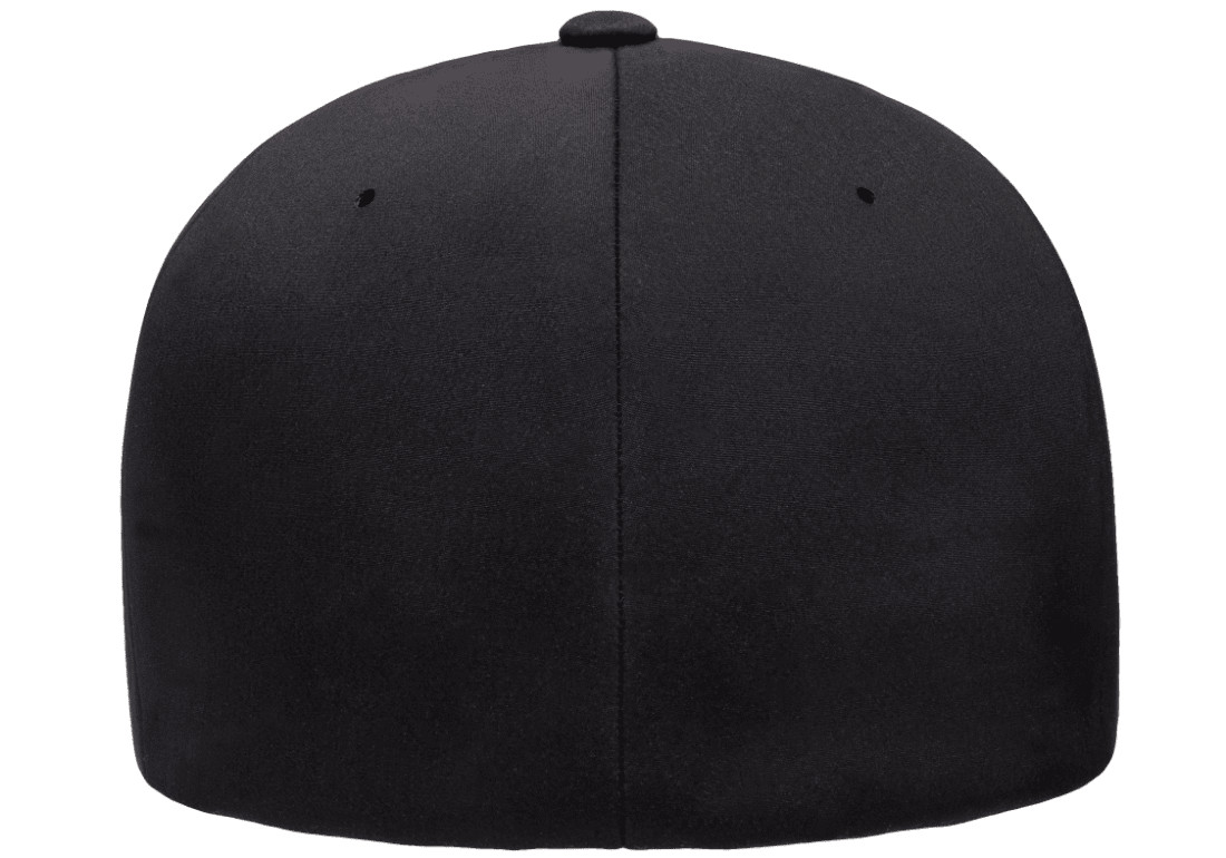 Flexfit Delta 180 Seamless Carbon Cap Fitted Baseball Hat Performance Blank
