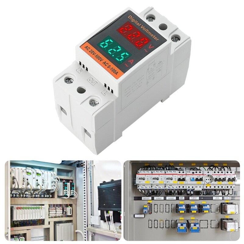 Stable Data Voltages Current Meter with High Accuracy Sensoring Simple Installs