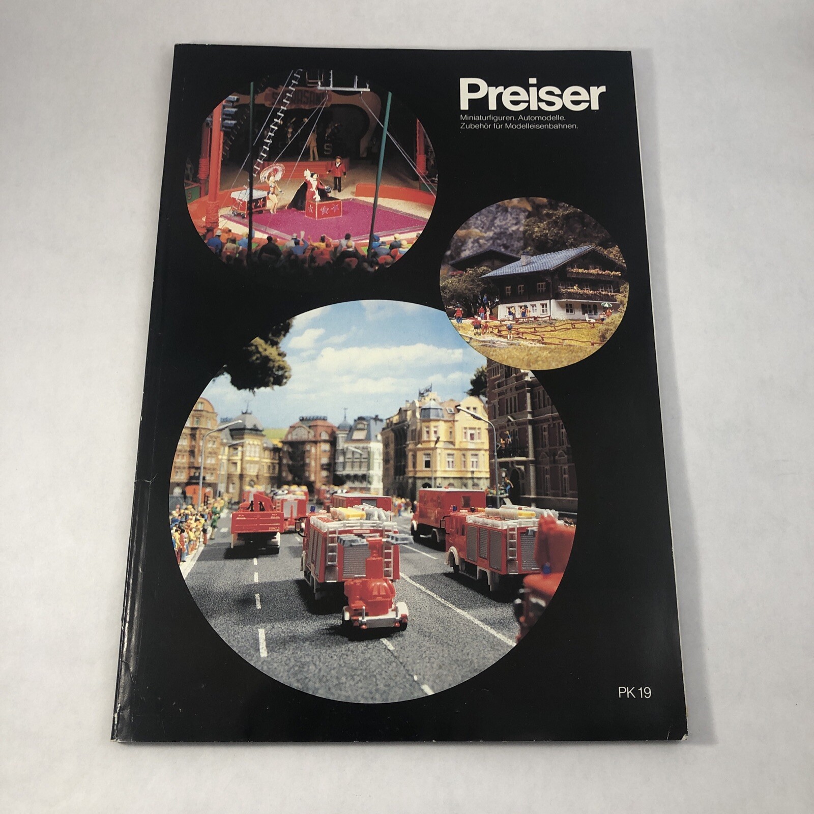 Preiser Model Railroad Catalog PK 19 Model Train Miniatures Book