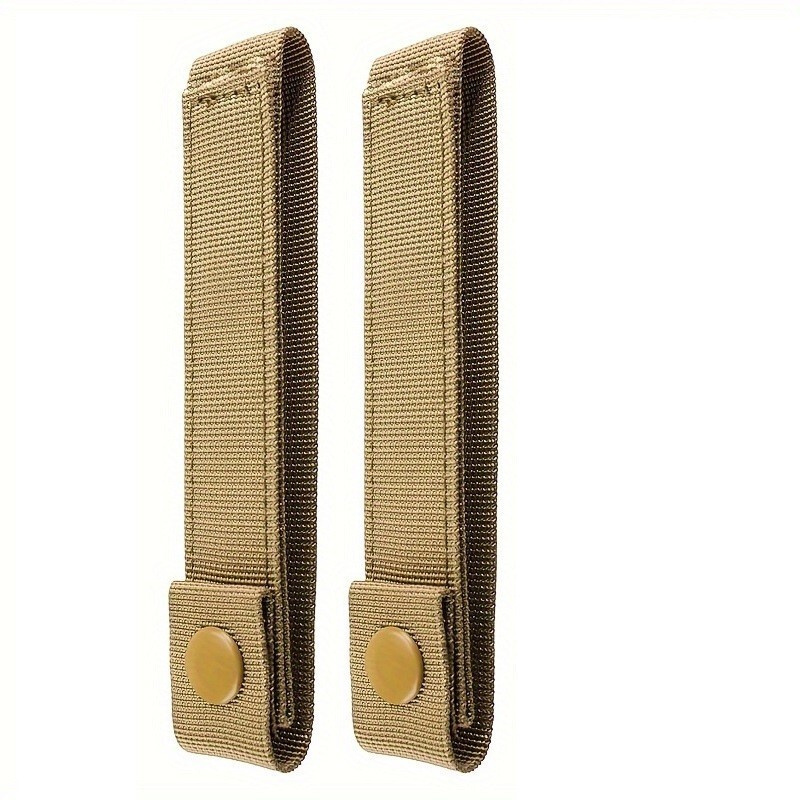 Tactical MOLLE Fastener Straps Quick-Release Snap 2pcs for Backpacks Pouches