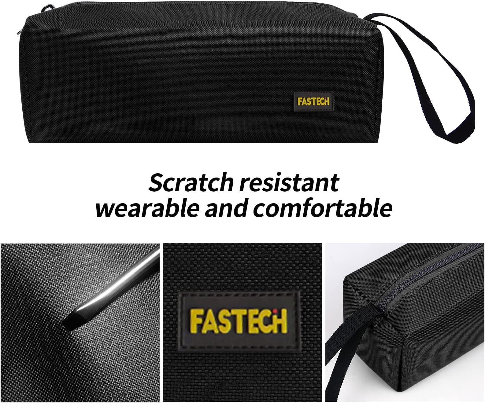 FASTECH 1-Pack Zipper Utility Tool Bag, Small Zipper Bags/Multi-Purpose Tool ...