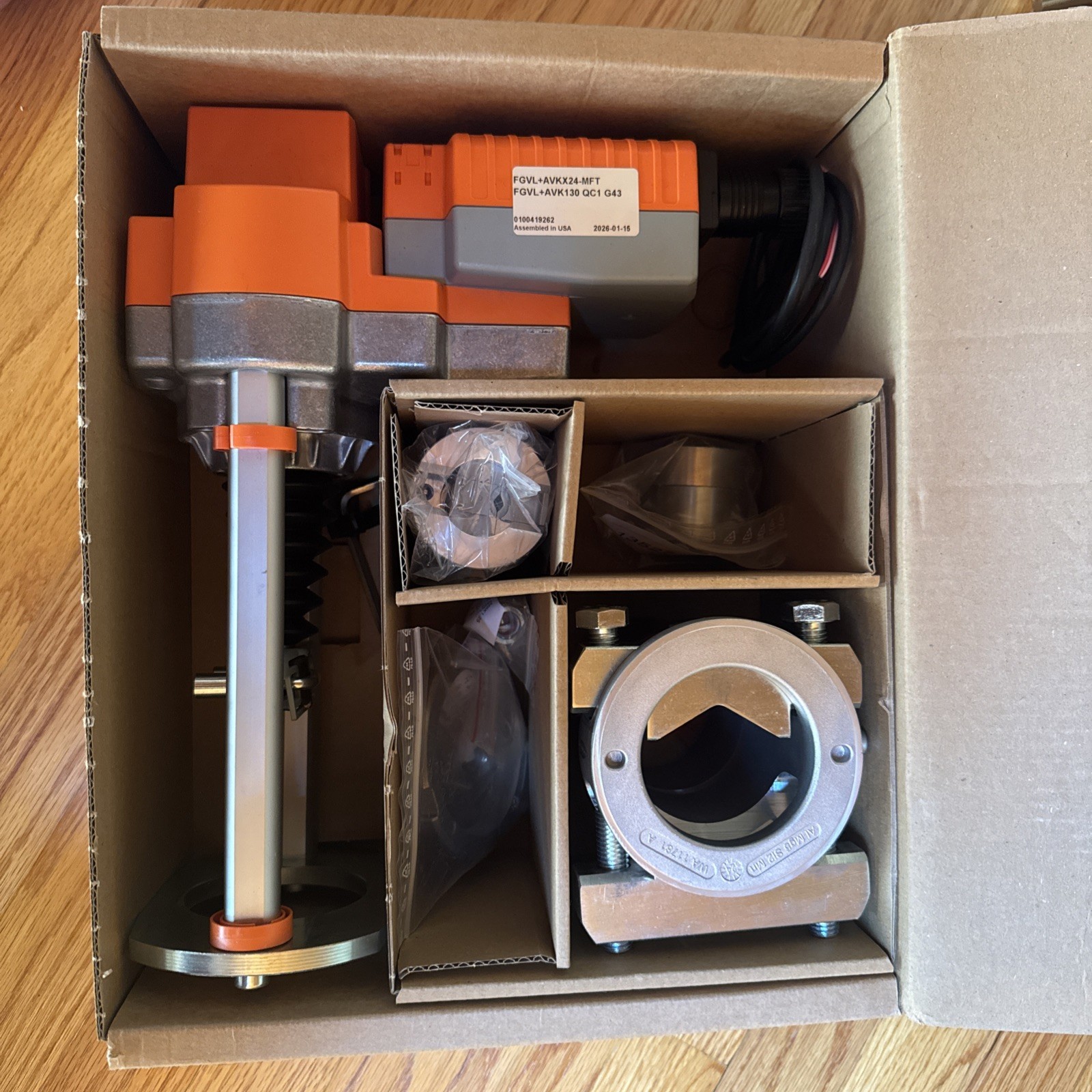 BELIMO FGVL+AVKX24-MFT  FGVL+AVK130 QC1 G43  Globe Valve Actuator Kit( NEW).