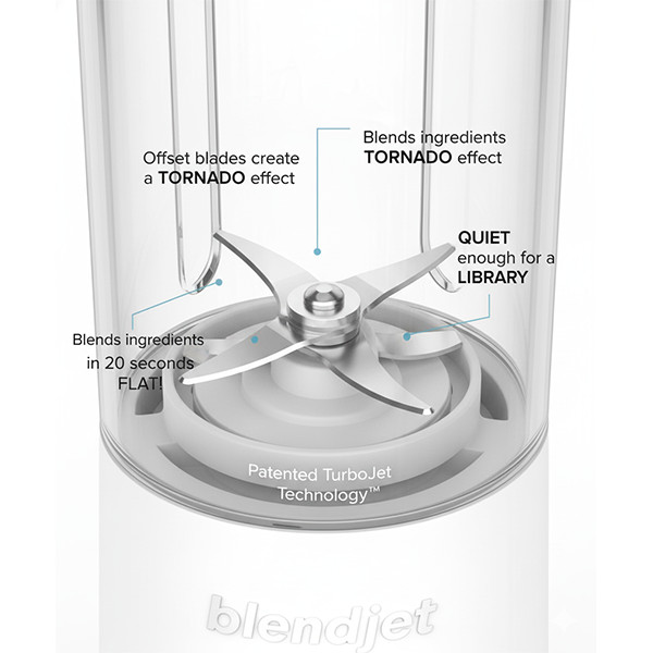 BlendJet, the Original Portable Blender, 20 oz, Mint