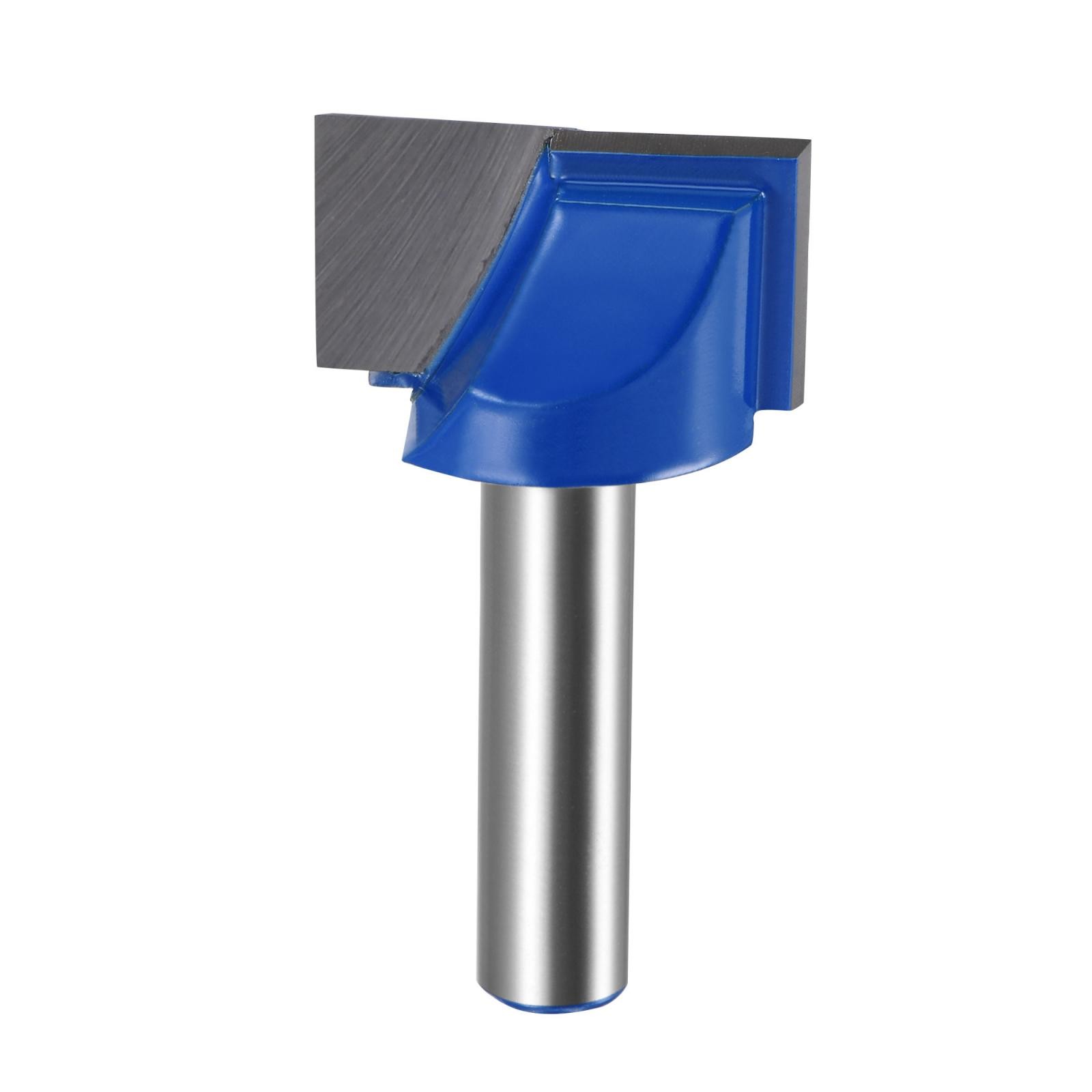 25mm Dia 8mm Shank Bottom Cleaning Router Bit 2 Flute Carbide Tipped Uncoated