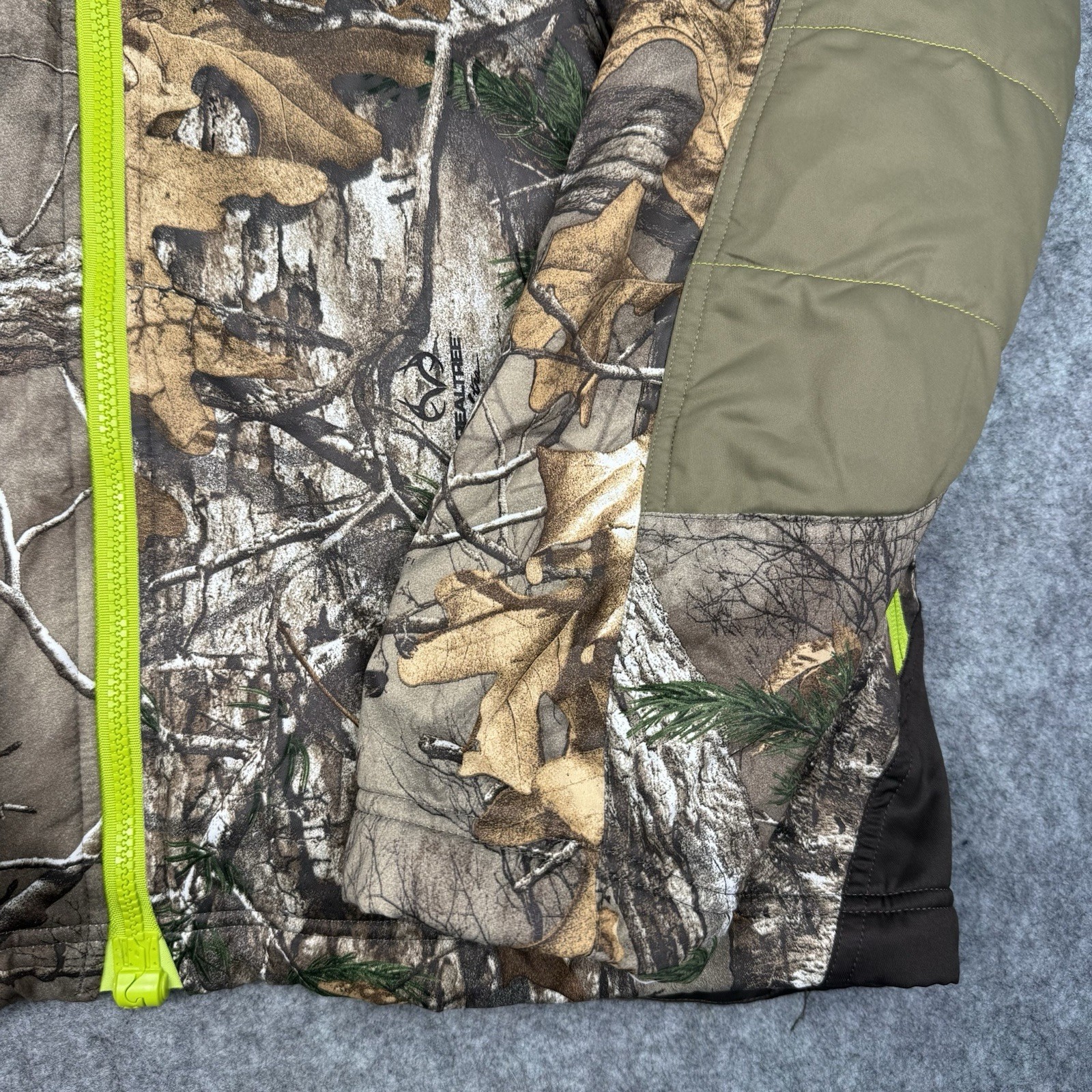 Under Armour Scent Control Infrared Camo Hooded Barrier Jacket Realtree 2XL