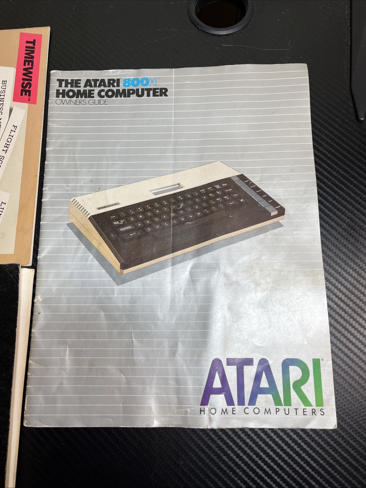 Vintage ATARI 800/XL Home Computer Owner's Guide Plus Extra Manuals