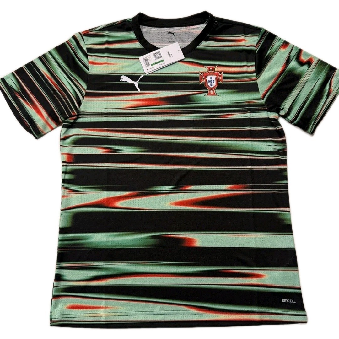 New Puma PORTUGAL Dry CELL Prematch SOCCER Jersey 779612-18 Men's Size Large