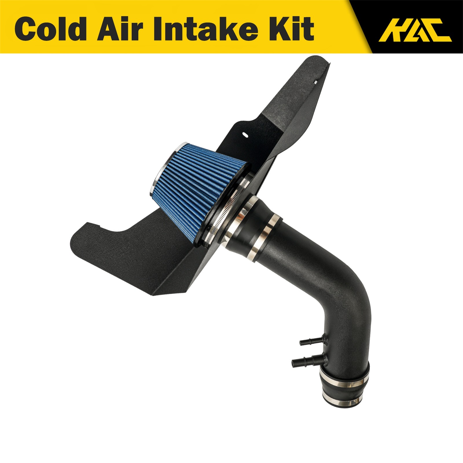 Cold Air Intake System Kit w/ Heat Shield For Ford Mustang V6 3.7L 2015-2017