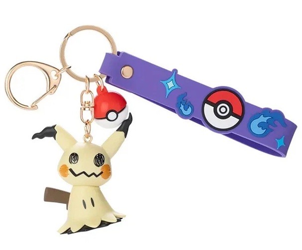Official Mimikyu Keychain Key Chain Bag Charm Factory Sealed New China Exclusive