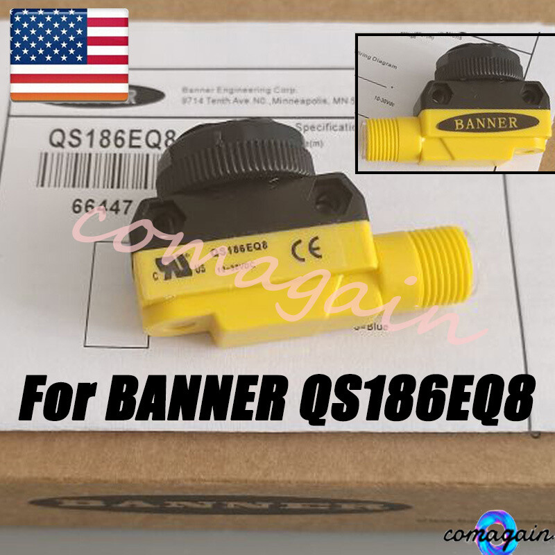 New In Box Photoelectric Switch For BANNER QS186EQ8 66447 Shipped from USA