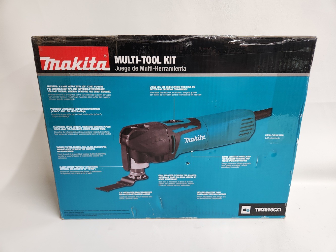 Makita Multi Tool Kit Model TM3010CX1