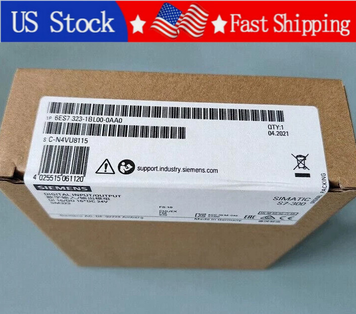 6ES7 323-1BL00-0AA0 1PCS Brand New Siemens 6ES7323-1BL00-0AA0 PLC Module