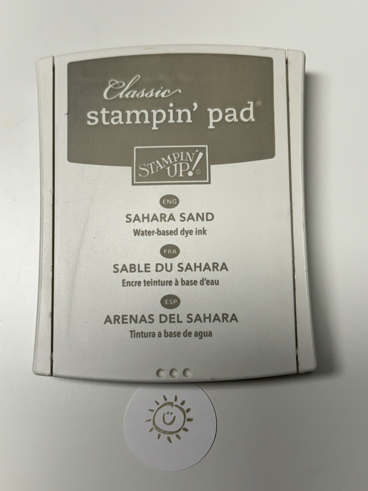 Stampin Up Pad Sahara Sand Ink Classic Stamp Pad