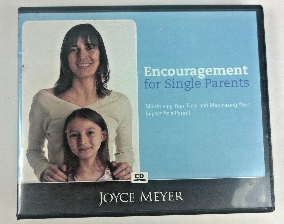 Encouragement For Single Parents Joyce Meyer 2- CD Set