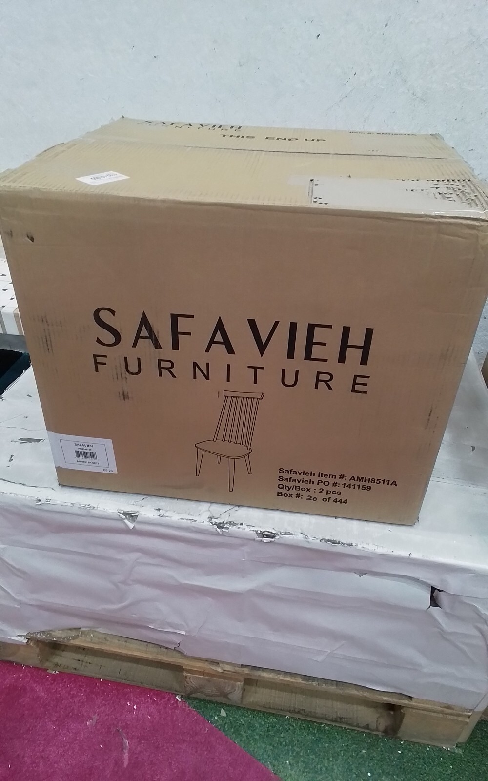 Safavieh BURRIS SIDE CHAIR, Reduced Price 2172735461 AMH8511A
