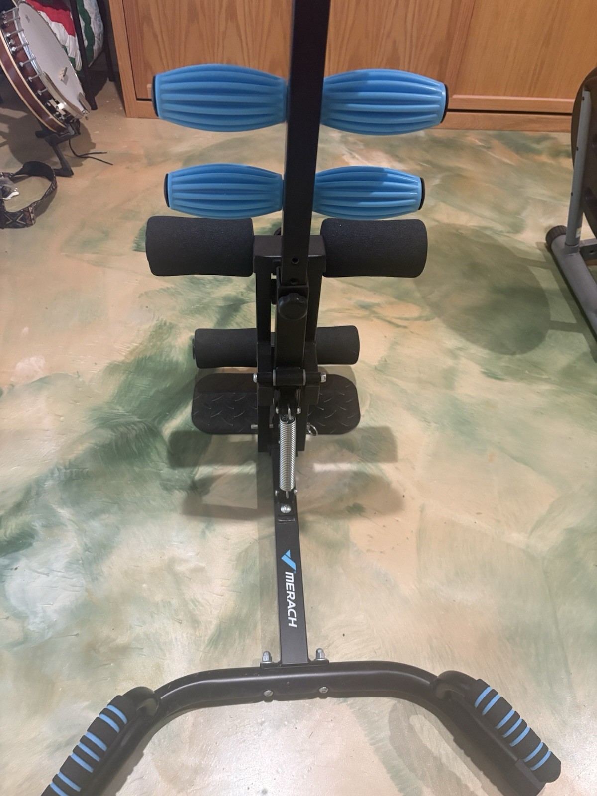 MERACH Deep Squat Machine, Adjustable Glutes Trainer Machine
