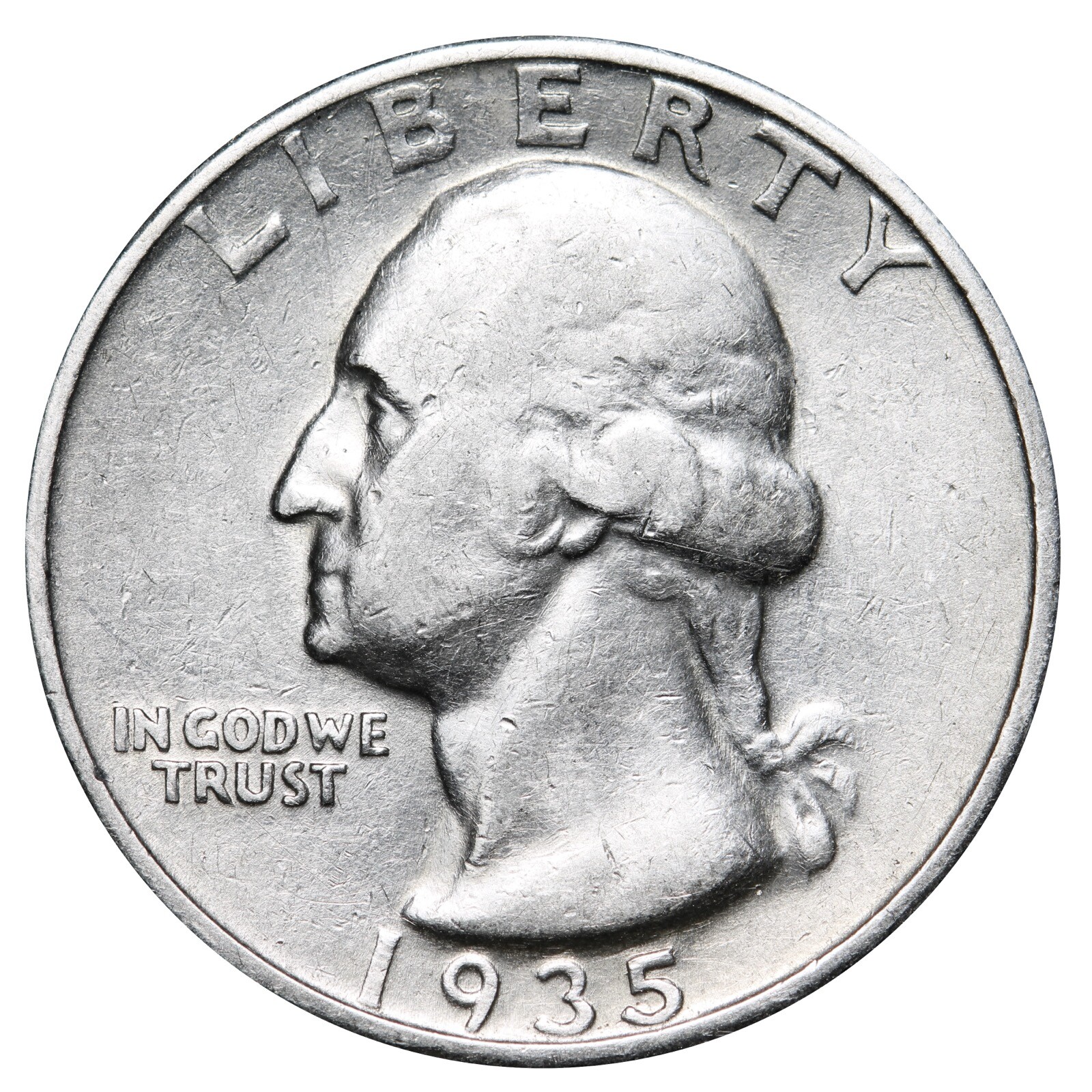 1935-S Washington Quarter XF/AU Complete Your Album!