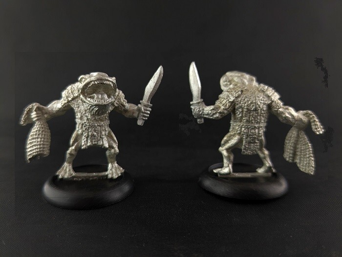 Tsathar w/Net & Kukri Center Stage Miniatures 5th Field Fantasy Miniature Figure
