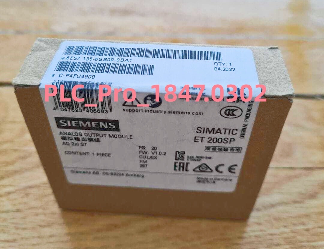 6ES7 135-6GB00-0BA1 1PCS New SIEMENS 6ES7135-6GB00-0BA1 Module  Fast shipment