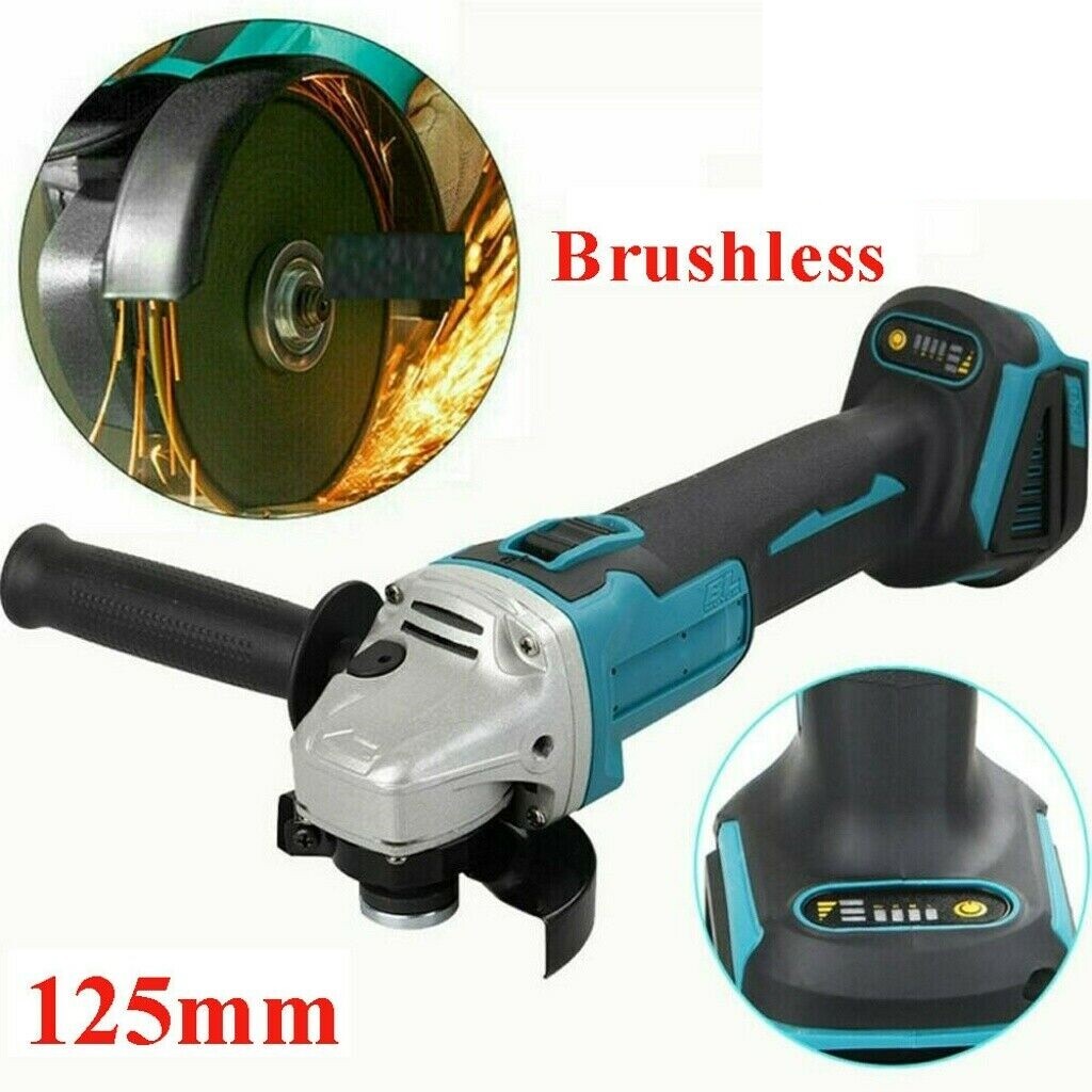 Cordless Angle Grinder 10,000RMP Battery Powered Grinder Tool Set