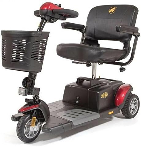Golden Technologies - Buzzaround XLS HD - Travel Scooter - 3-Wheel - Red