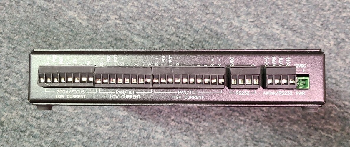 AXB-CAM Camera Controller By AMX Corp - RS232 PTZ & Focus Control