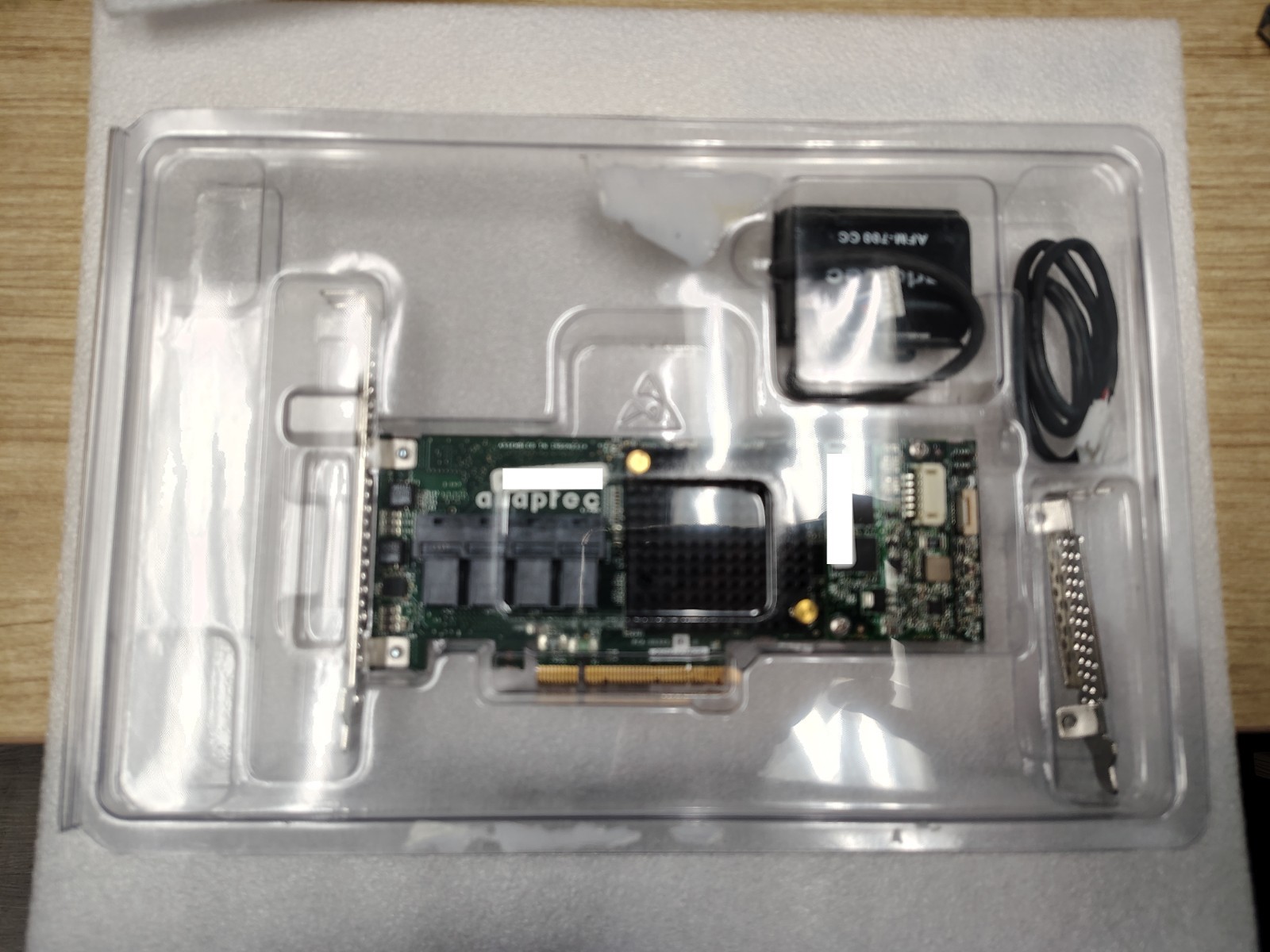 Open Box Adaptec ASR-71605 16 Port 6Gbps PCIe Raid Controller FP