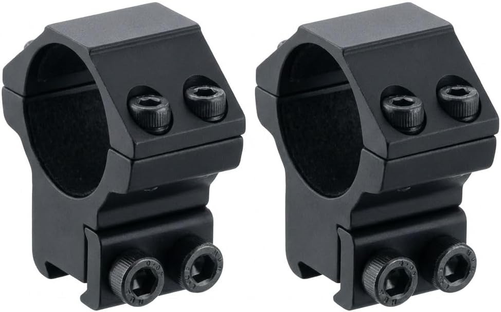 Tactical Scope Rings 22LR Air Rifle 3/8 Dovetail Medium Profile M505 Flat Top
